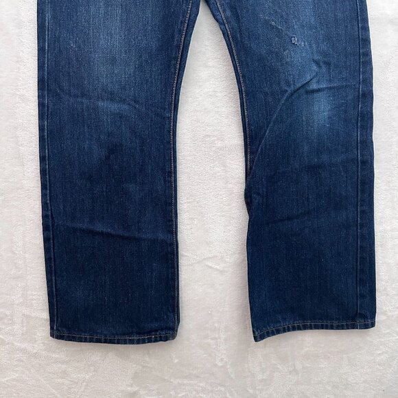 Levis 517 Jeans Mens 36x30 Blue Bootcut Western Rodeo Cowboy Casual - Picture 11 of 14
